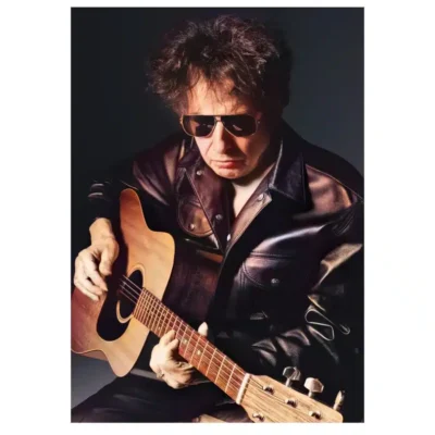 Picture of Bob Dylan Printed on Canvas - Image 4