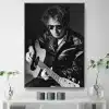 Picture of Bob Dylan Printed on Canvas
