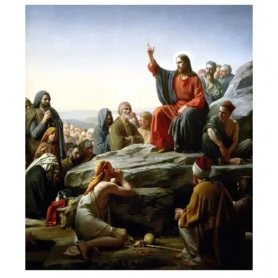 The Sermon on the Mount by Carl Bloch 1877