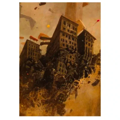 Artworks by Zdzislaw Beksinski Printed on Canvas - Image 2