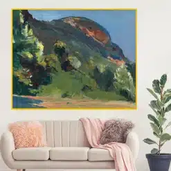 Bluff by Edward Hopper Printed on Canvas