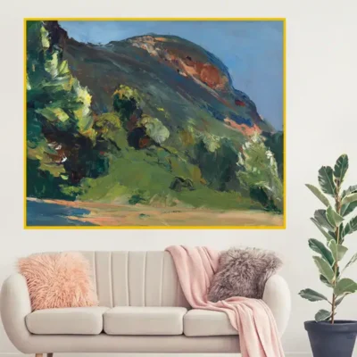 Bluff by Edward Hopper Printed on Canvas