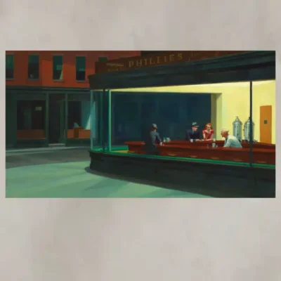 Nighthawks by Edward Hopper 1942