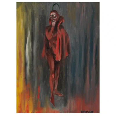 Satan in Red by Edward Hopper 1900