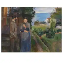 Summer Evening by Edvard Munch 1889
