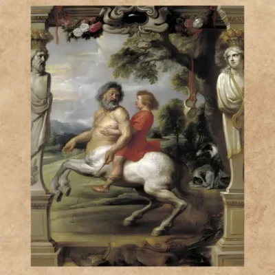 The Education of Achilles by Peter Paul Rubens