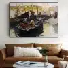 Evening by John Terrick Williams Printed on Canvas