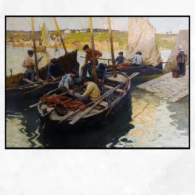 Evening by John Terrick Williams Printed on Canvas