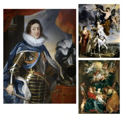 Paintings by Peter Paul Rubens made 1605 to 1625 Printed on Canvas