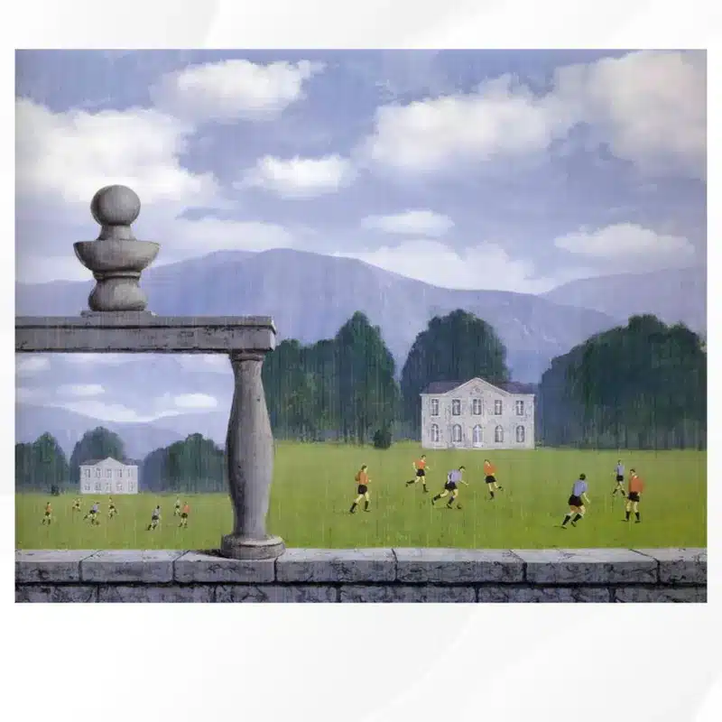 Representation by René Magritte Printed on Canvas