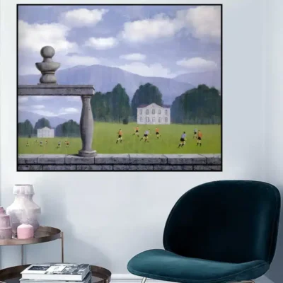 Representation by René Magritte Printed on Canvas