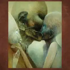 Untitled, The Kiss by Zdzisław Beksiński