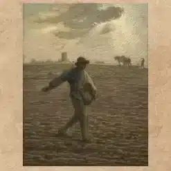 The Sower by Jean-François Millet Printed on Canvas - Image 3