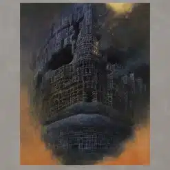 Untitled Artwork by Zdzisław Beksiński Printed on Canvas