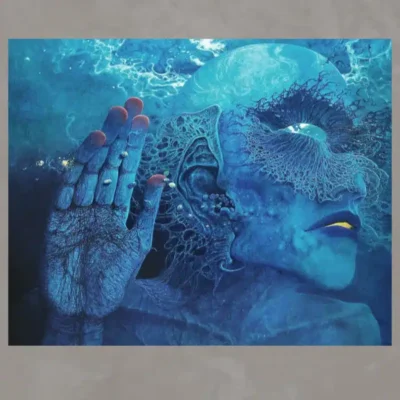 Zdzislaw Beksiński Untitled Painting Printed on Canvas - Image 3