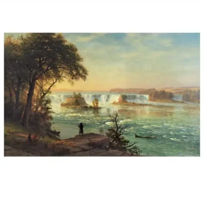 Albert Bierstadt 1880 The Falls of St. Anthony