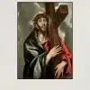 Christ Carrying the Cross by El Greco Printed on Canvas