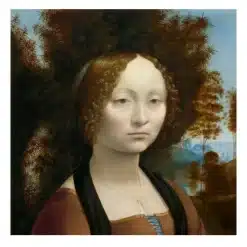 Ginevra de' Benci by Leonardo da Vinci ca.1474
