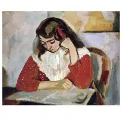 Henri Matisse 1906 Portrait of Marguerite, The Reader