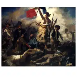 Liberty by Eugène Delacroix Printed on Canvas - Image 4