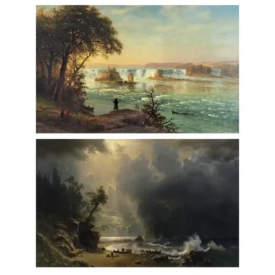 Paintings by Albert Bierstadt Printed on Canvas