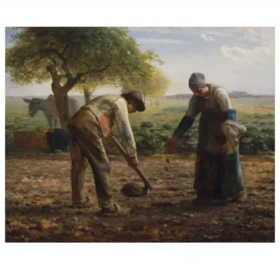 Potato Planters by Jean-François Millet 1861
