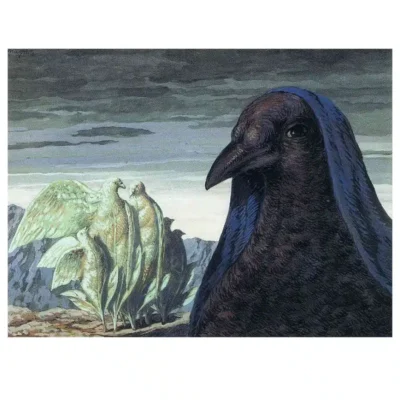 Prince Charming by René Magritte 1948