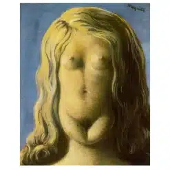 René Magritte 1948 Rape