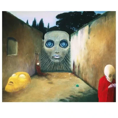 Strange Creatures by Zdzisław Beksiński Printed on Canvas - Image 2