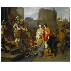 The Continence of Scipio by Gerbrand van den Eeckhout ca.1653