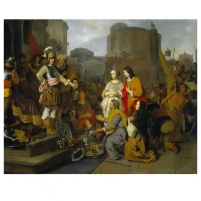 The Continence of Scipio by Gerbrand van den Eeckhout ca.1653