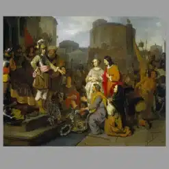 The Continence of Scipio by Gerbrand van den Eeckhout ca.1653