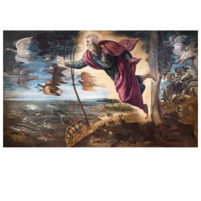 The Creation of the Animals by Tintoretto ca.1551