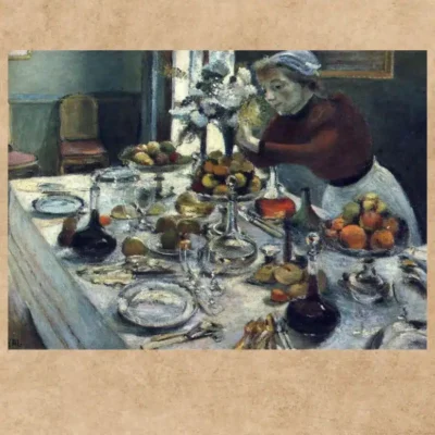 The Dinner Table by Henri Matisse 1896