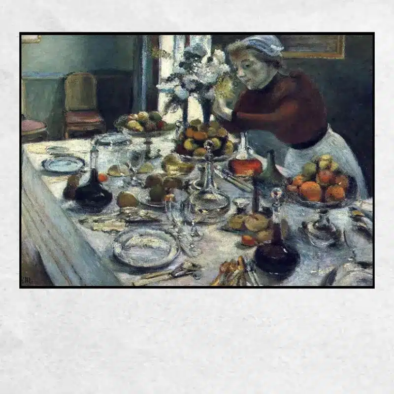 The Dinner Table by Henri Matisse 1896