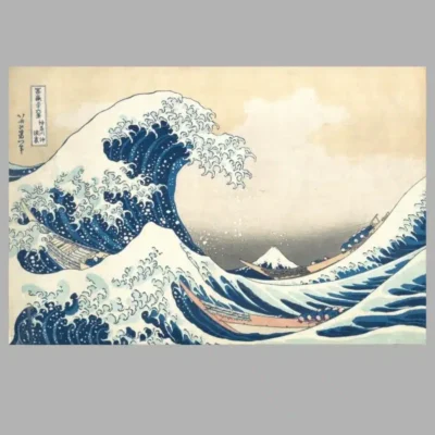 The Great Wave off Kanagawa by Hokusai 1831