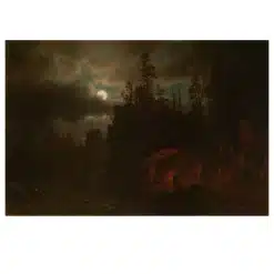 Albert Bierstadt 1861 The Trappers' Camp