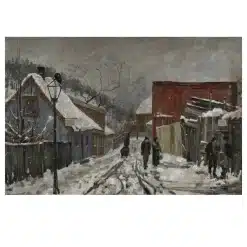 Fra Saxegårdsgate by Edvard Munch c.1882