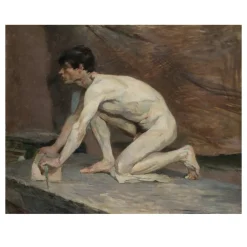 Henri de Toulouse-Lautrec 1892, The Marble Polisher