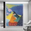 Malibu by David Hockney Printed on Canvas