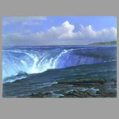Niagara Falls by Albert Bierstadt 1869