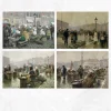 The Fish Market by Paul Gustav Fischer Printed on Canvas