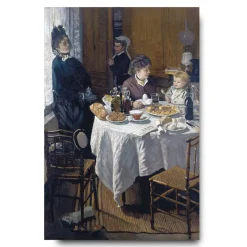 The Luncheon by Claude Monet