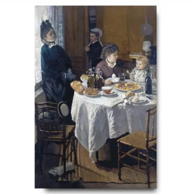 The Luncheon by Claude Monet