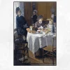 The Luncheon by Claude Monet Printed on Canvas