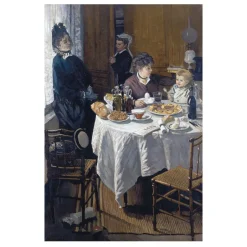 The Luncheon by Claude Monet 1868