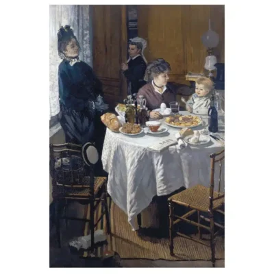 The Luncheon by Claude Monet 1868