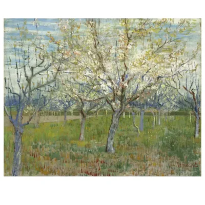 The Pink Orchard by Vincent van Gogh 1888