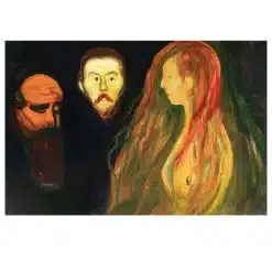Tragedy by Edvard Munch 1898-1900
