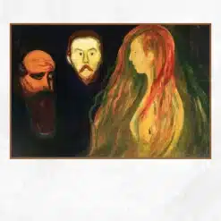 Tragedy by Edvard Munch Printed on Canvas